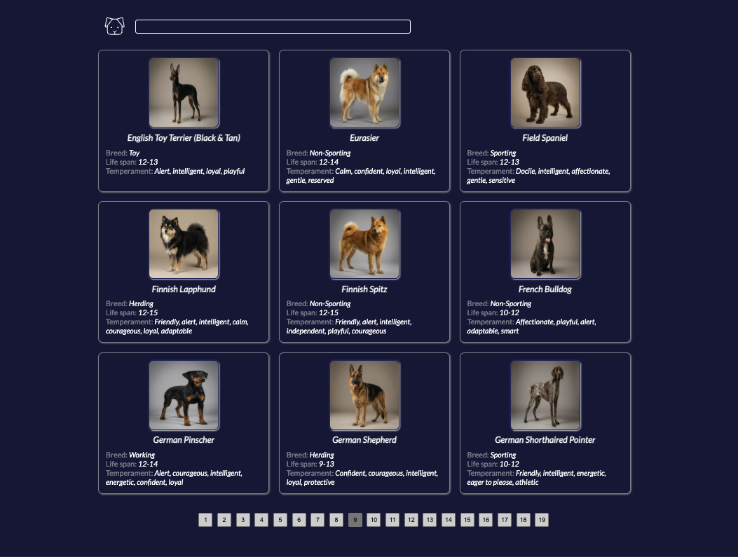 paw gallery project